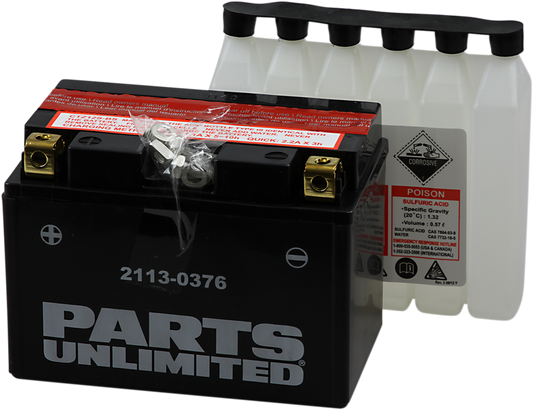 PARTS UNLIMITED AGM Battery - YTZ12S-BS CTZ12S-BS