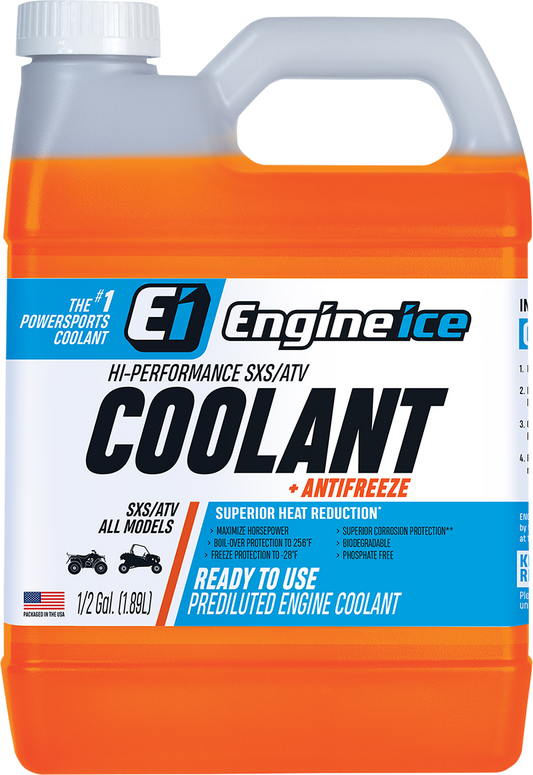 ENGINE ICE Premixed Coolant - SXS/ATV/UTV - 64 US fl oz. 12556