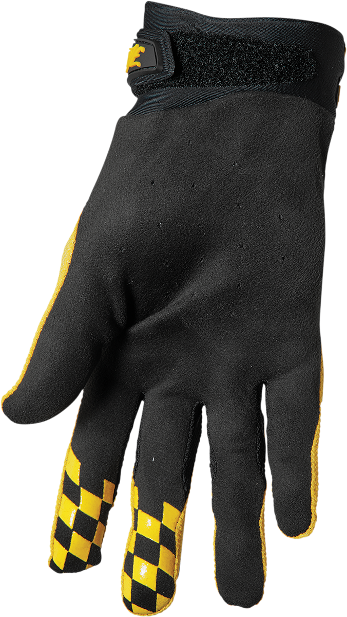 Thor Hallman Digit Gloves - Black/Yellow