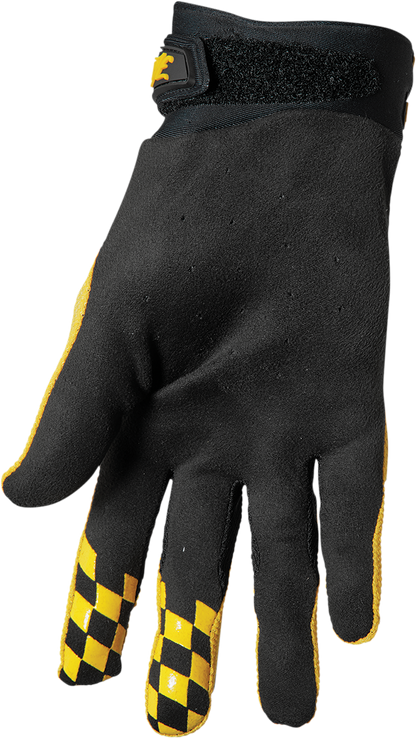 Thor Hallman Digit Gloves - Black/Yellow
