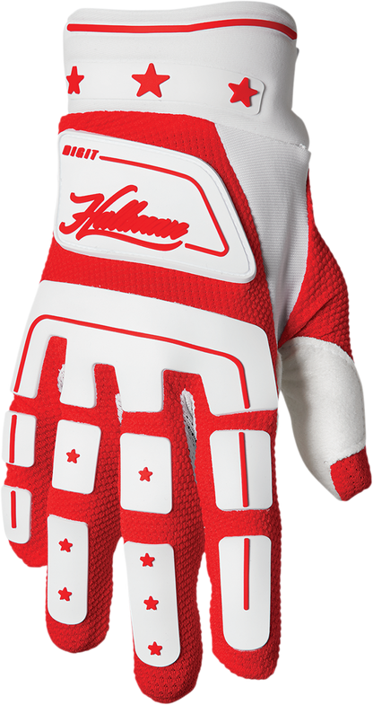 Thor Hallman Digit Gloves - White/Red