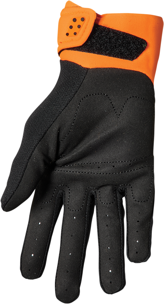 Thor Spectrum Gloves - Orange/Black