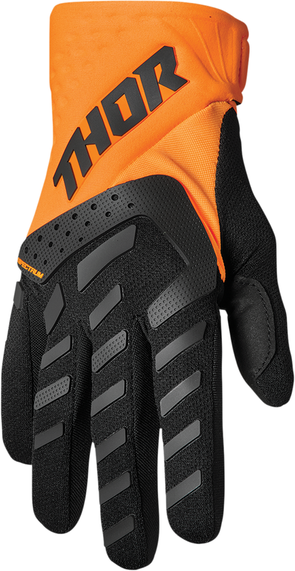 Thor Spectrum Gloves - Orange/Black