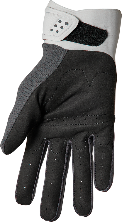 Thor Women's Spectrum Gloves - Light Gray/Charcoal