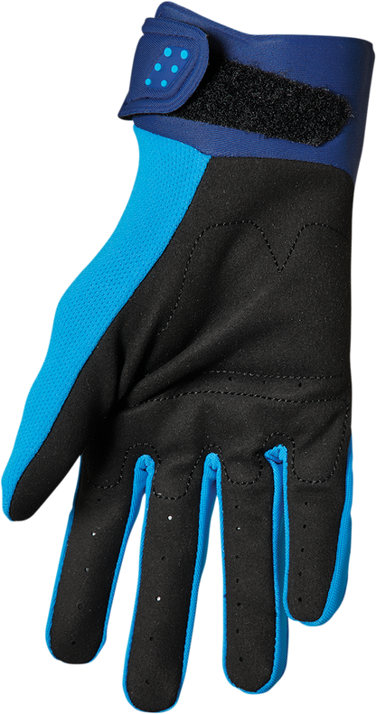 Thor Spectrum Gloves - Blue/Navy