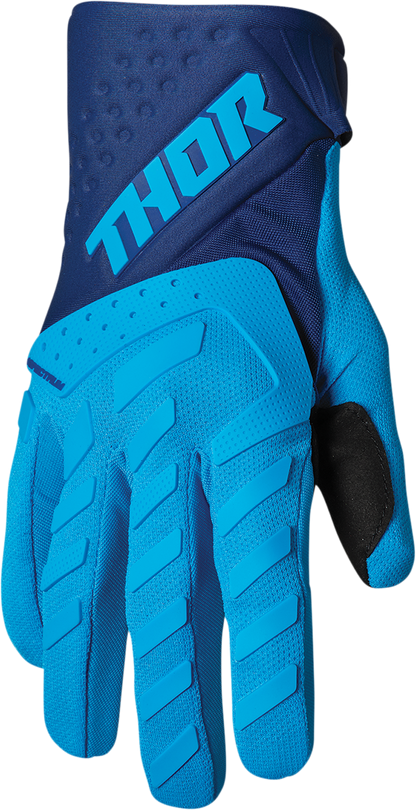 Thor Spectrum Gloves - Blue/Navy