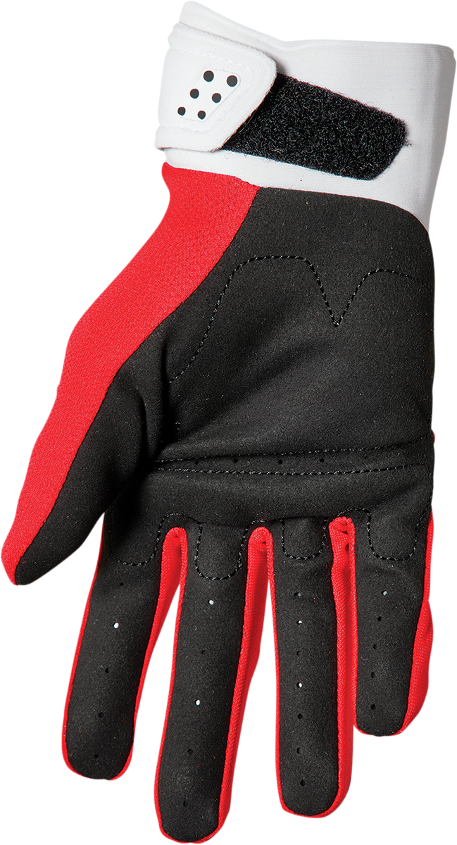 Thor Spectrum Gloves - Red/White