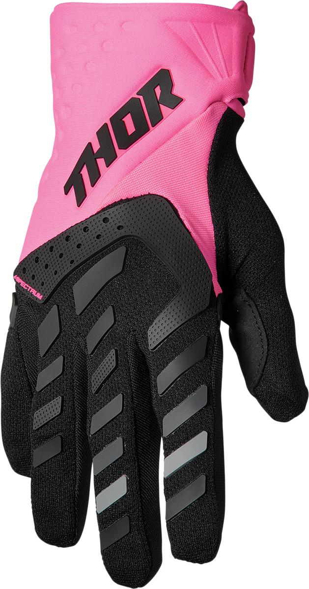 Thor Women's Spectrum Gloves - Fluo Pink/Black