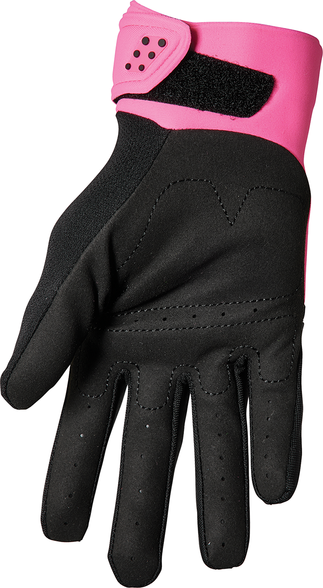 Thor Women's Spectrum Gloves - Fluo Pink/Black