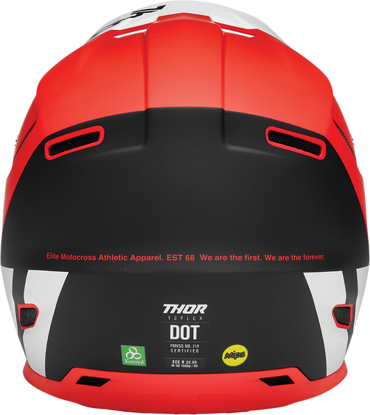 Thor Reflex Helmet - Cube - MIPS® - Red/Black