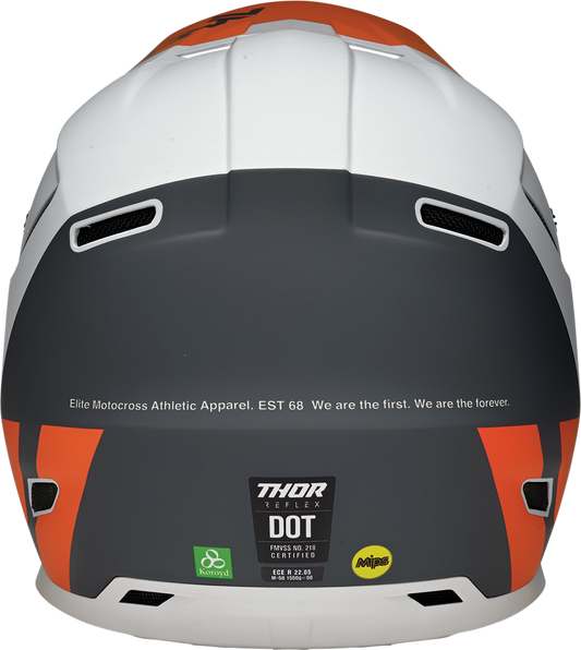 Thor Reflex Helmet - Cube - MIPS® - Gray/Orange
