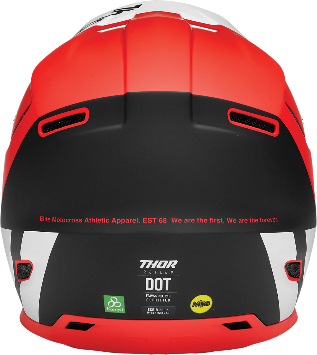 THOR Reflex Helmet - Cube - MIPS® - Red/Black - XL 0110-7459