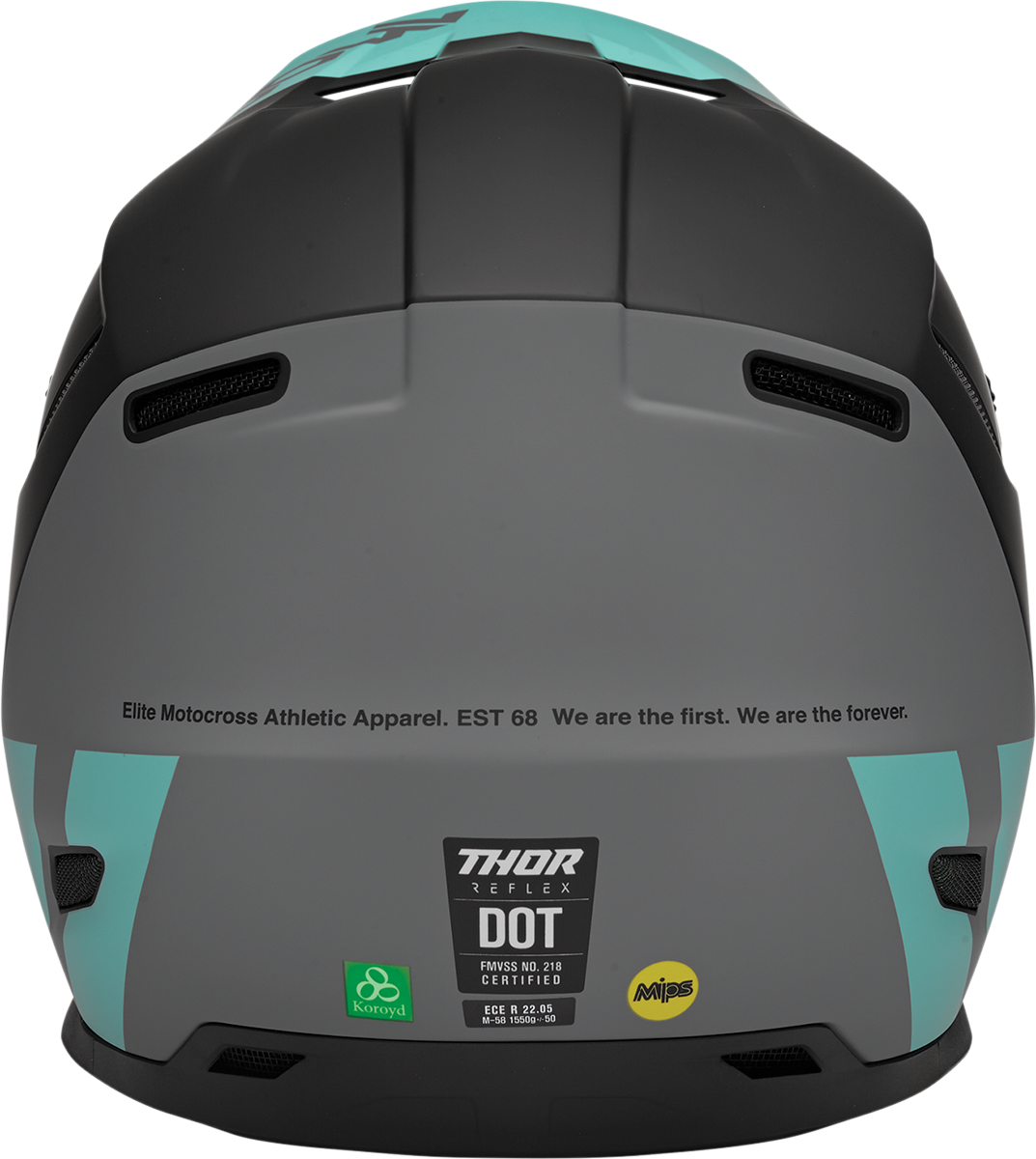 THOR Reflex Helmet - Cube - MIPS® - Black/Mint - XS 0110-7449