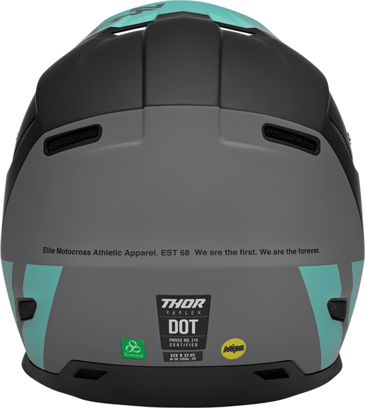 Thor Reflex Helmet - Cube - MIPS® - Black/Mint