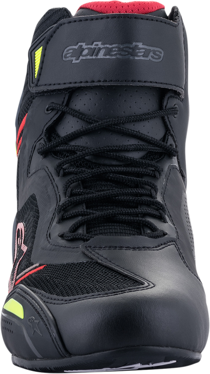 Alpinestars Faster-3 Rideknit® Shoes - Black/Red/Yellow