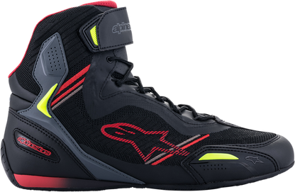 Alpinestars Faster-3 Rideknit® Shoes - Black/Red/Yellow