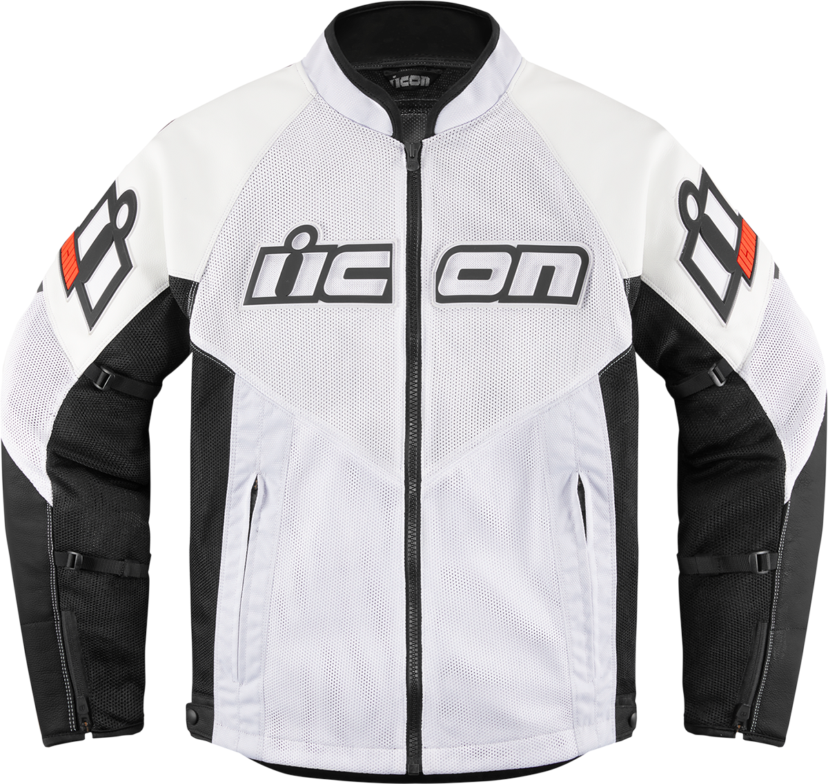Icon Mesh AF™ Leather Jacket - White