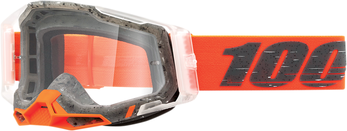 100% Racecraft 2 Goggle - Schrute - Clear Lens 50009-00014