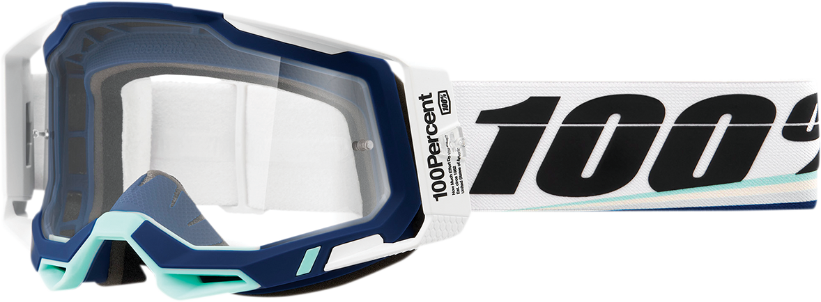100% Racecraft 2 Goggle - Arsham - Clear Lens 50009-00011