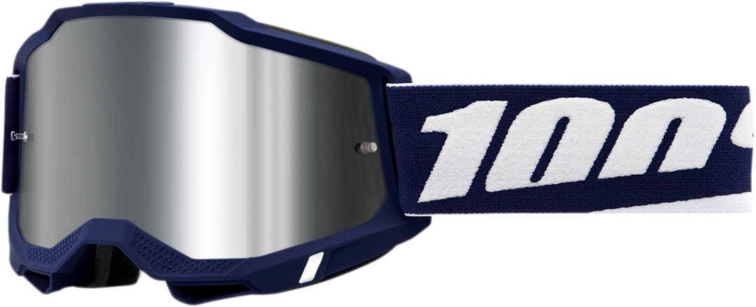 100% Accuri 2 Goggle - Mifflin - Silver Flash Mirror Lens 50014-00016