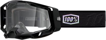 100% Racecraft 2 Goggle - Topo - Clear Lens 50009-00015