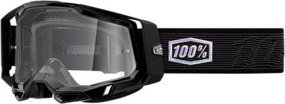 100% Racecraft 2 Goggle - Topo - Clear Lens 50009-00015