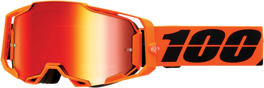 100% Armega Goggle - CW2 - Red Mirror Lens 50005-00012