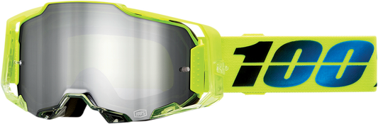 100% Armega Goggle - Koropi - Flash Silver Mirror Lens 50005-00013