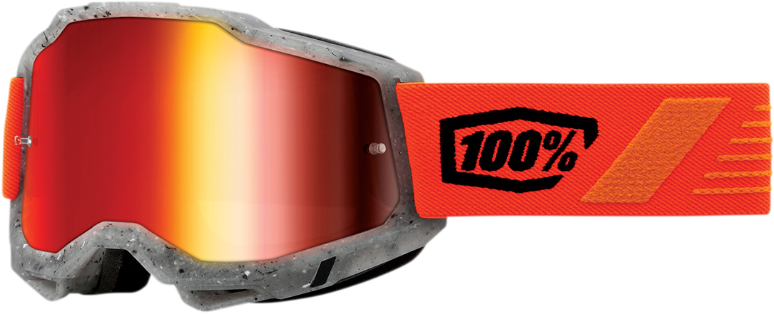 100% Accuri 2 Goggle - Schrute - Red Mirror Lens 50014-00017