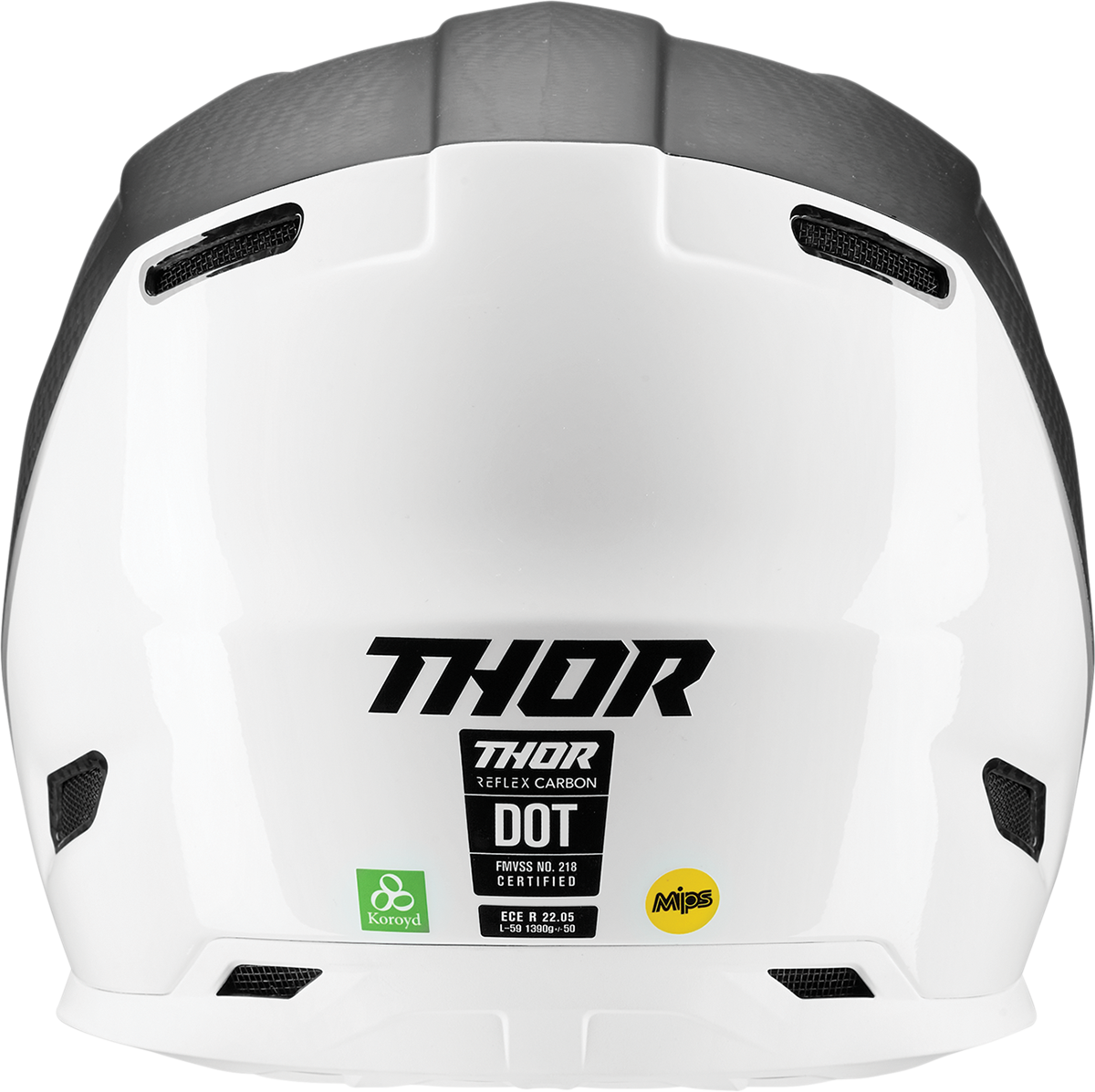 THOR Reflex Helmet - Polar - Carbon/White - MIPS® - Medium 0110-7815