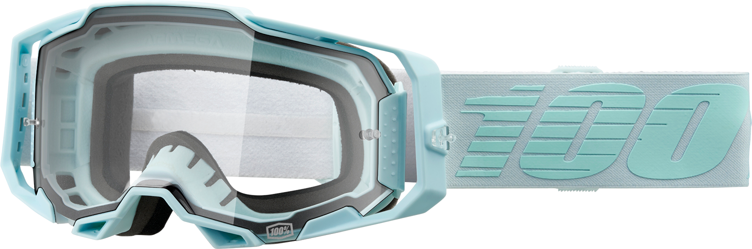 100% Armega Goggle - Fargo - Clear Lens 50004-00018