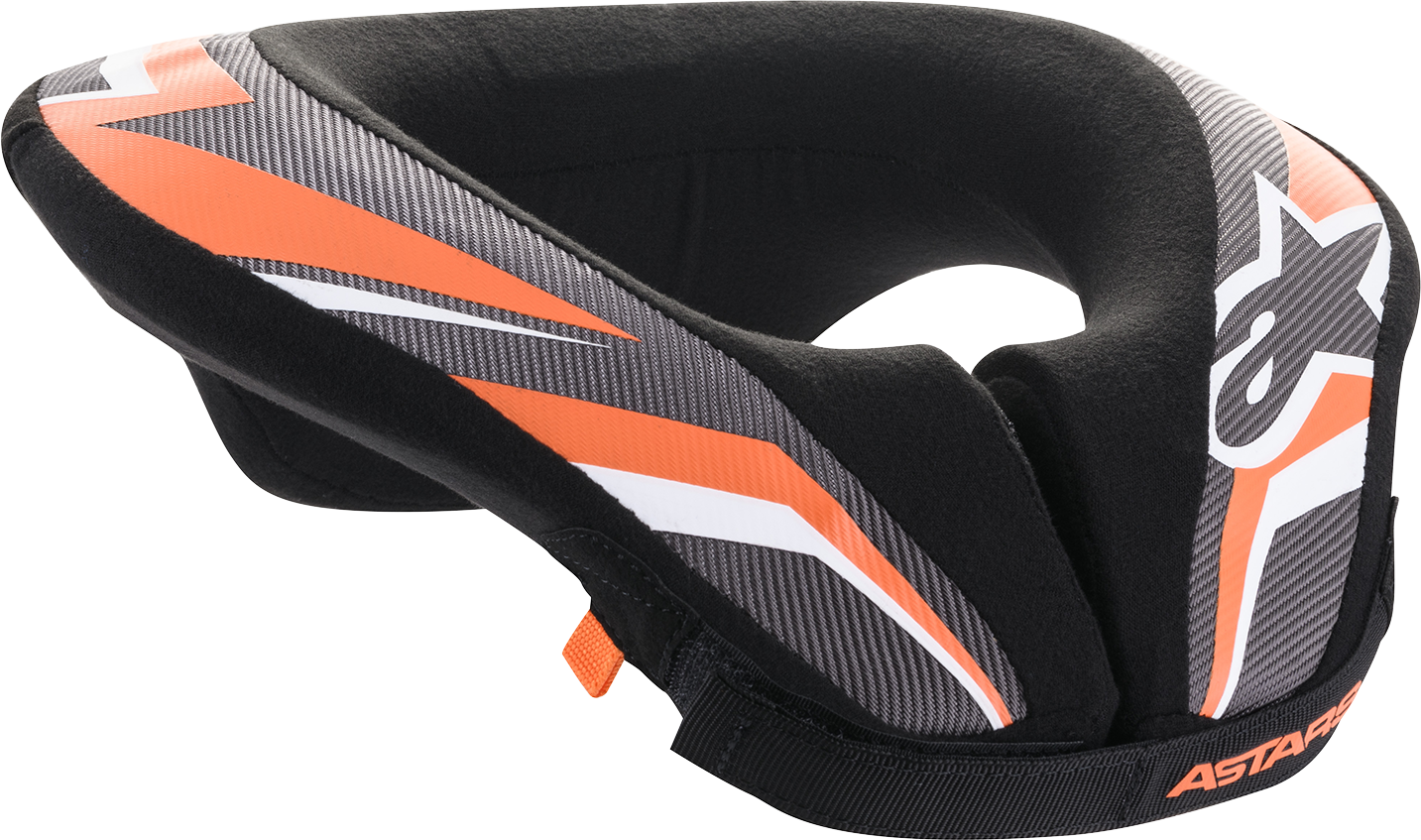 ALPINESTARS Youth Sequence Neck Roll - Black/Anthracite/Orange - S/M 6741018-148-SM