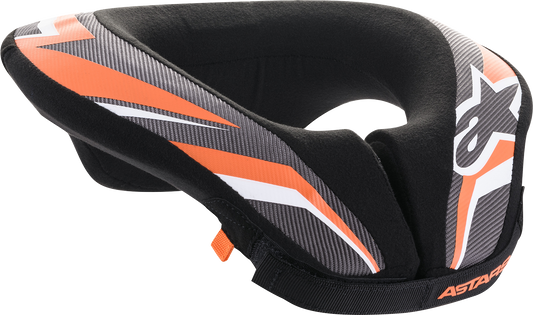 ALPINESTARS Youth Sequence Neck Roll - Black/Anthracite/Orange - L/XL 6741018-148-LXL