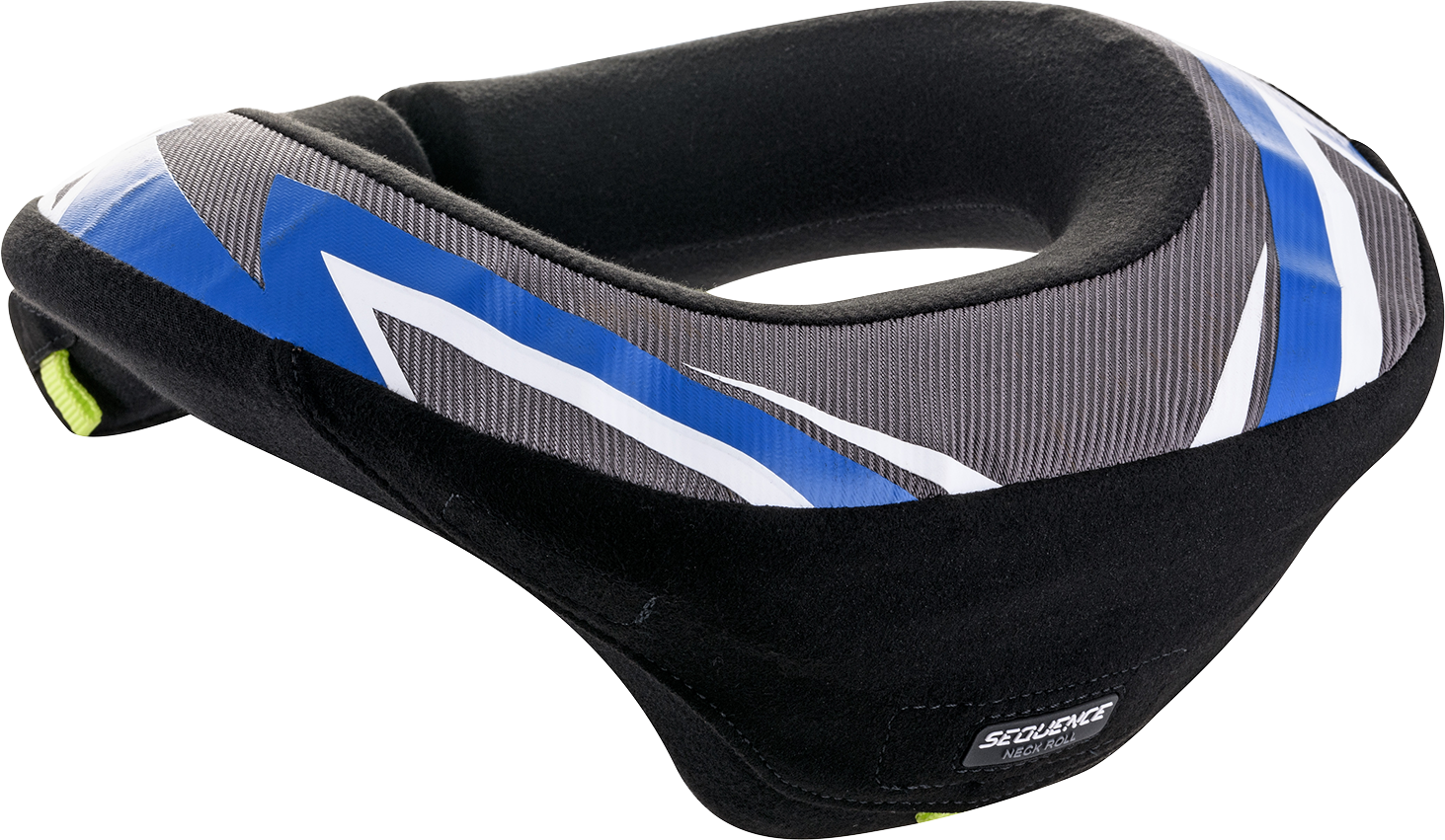 ALPINESTARS Youth Sequence Neck Roll - Black/Anthracite/Blue - S/M 6741018-177-SM
