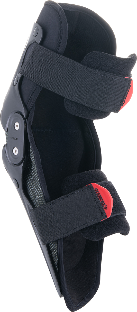 ALPINESTARS Youth SX-1 Knee Protectors - Black/Red - Small/Medium 6546319-13-SM