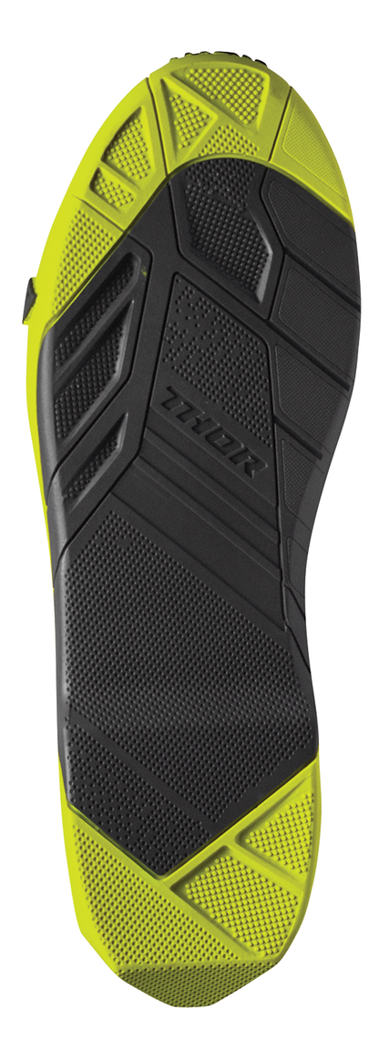 Thor Radial Boots - Gray/Fluorescent Yellow