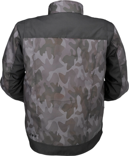 Z1R Camo Jacket - Camo Gray/Black