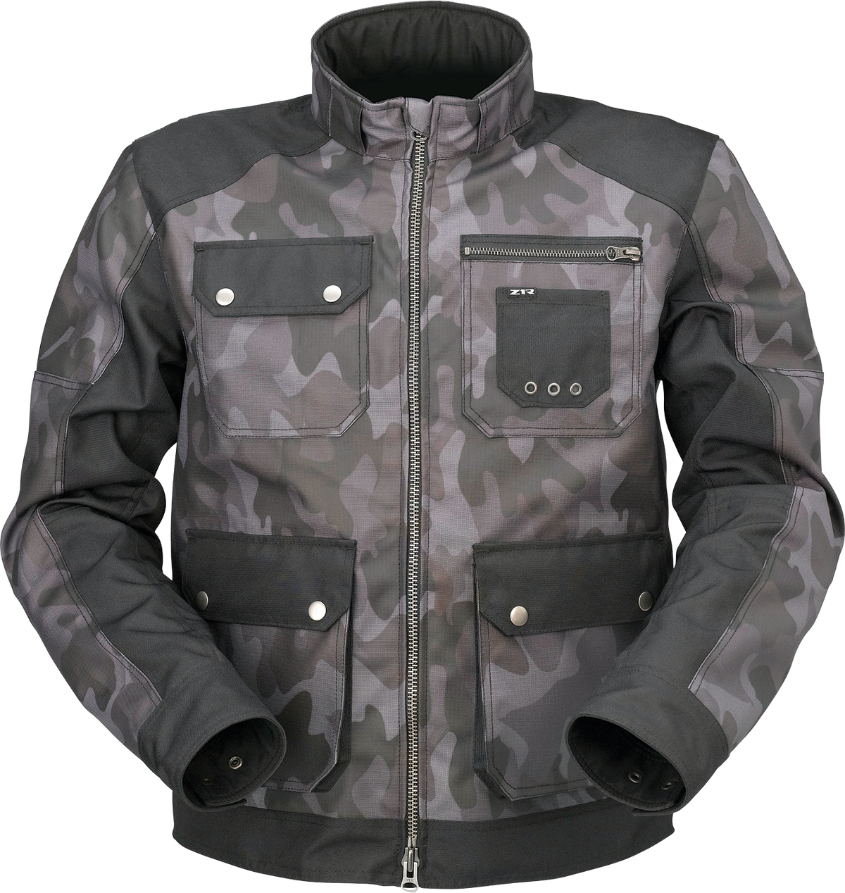Z1R Camo Jacket - Camo Gray/Black