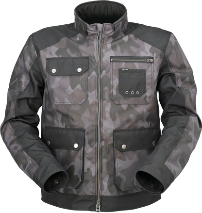 Z1R Camo Jacket - Camo Gray/Black