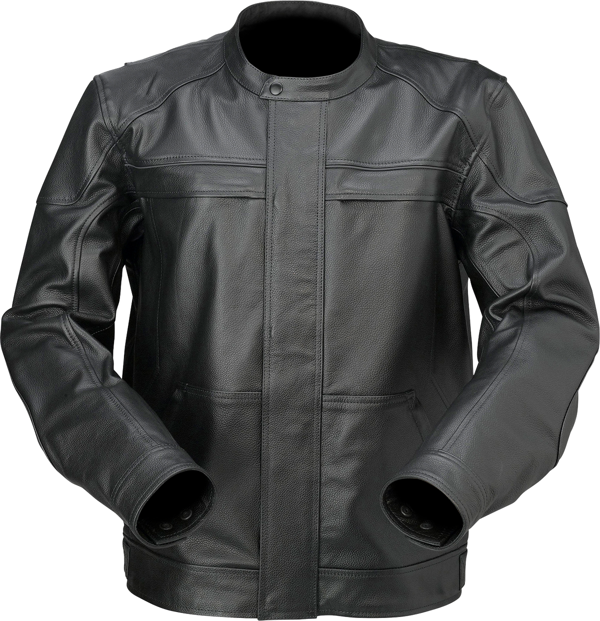 Z1R Justifier Leather Jacket - Black