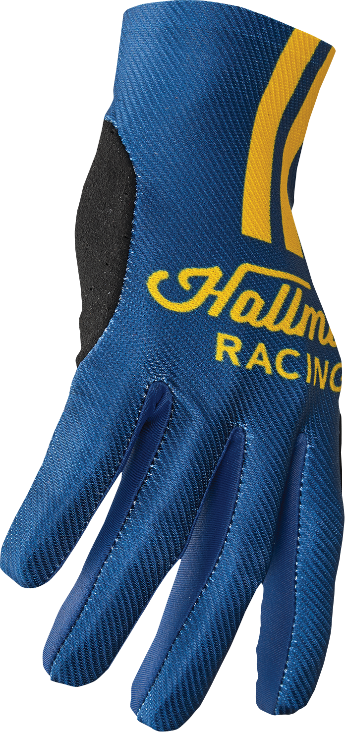 Thor Mainstay Gloves - Roosted - Navy/Lemon