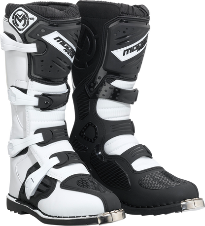 Moose Offroad Qualifier Boots - Black/White