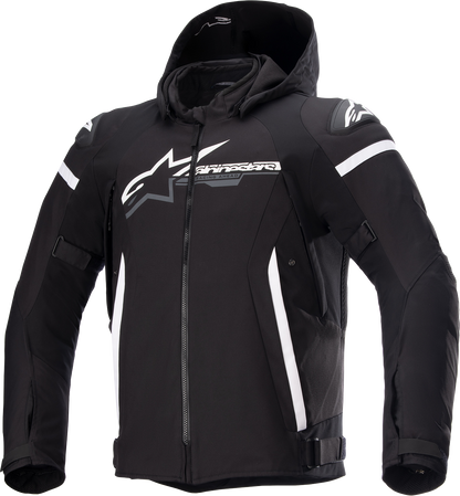 Alpinestars Zaca Waterproof Jacket - Black/White