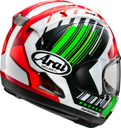ARAI HELMETS Corsair-X Helmet - Rea-6 - Green - 2XL 0101-15906