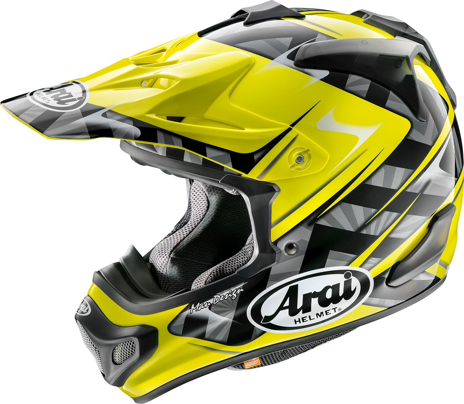 ARAI HELMETS VX-Pro4 Helmet - Scoop - Yellow - Small 0110-8197