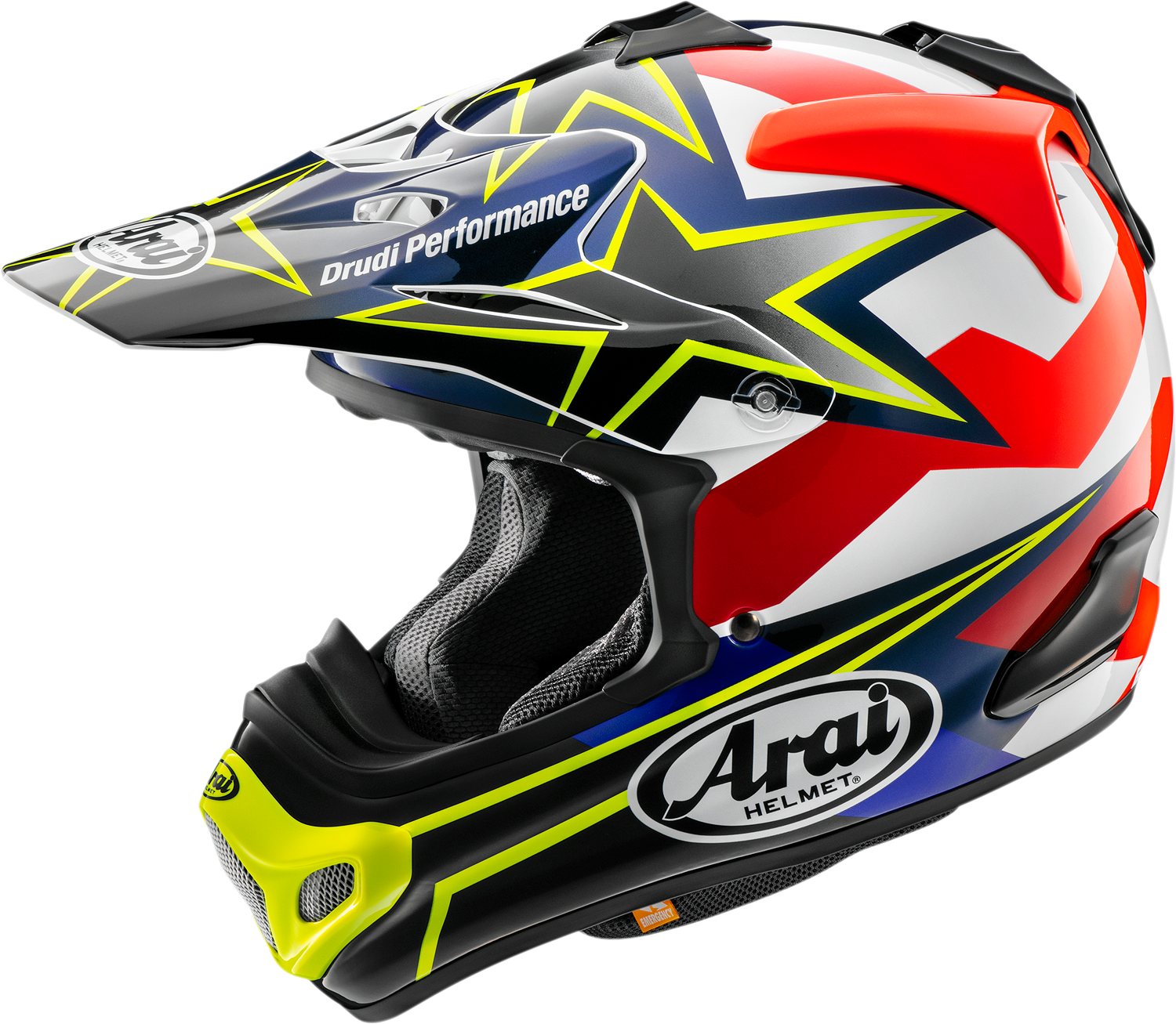 ARAI HELMETS VX-Pro4 Helmet - Stars & Stripes - Yellow - XS 0110-8201