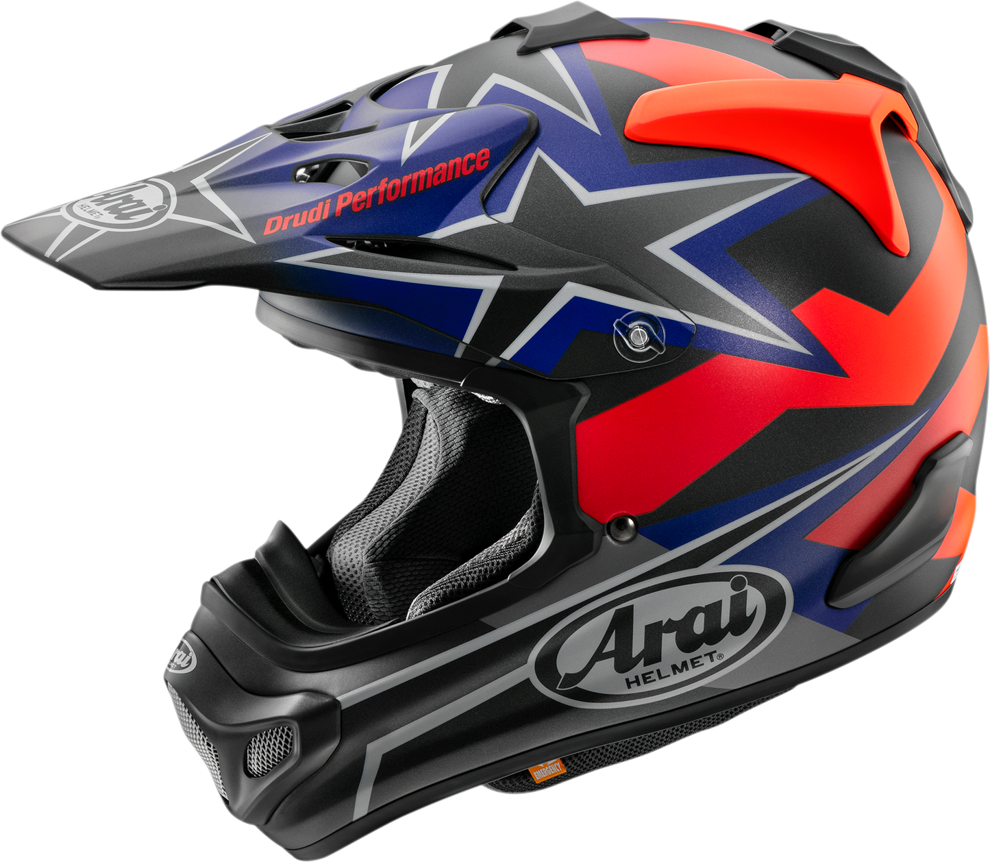 ARAI HELMETS VX-Pro4 Helmet - Stars & Stripes - Black Frost - Medium 0110-8208