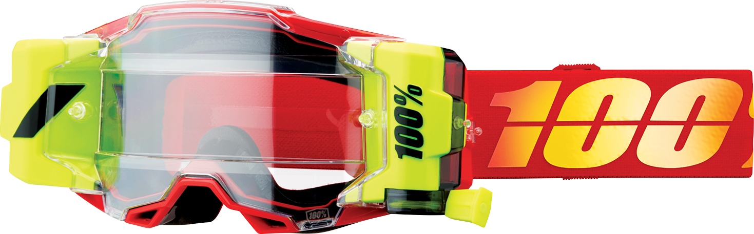 100% Armega Forecast Goggle - Roll-Off - Nuketown - Clear Lens 50006-00004
