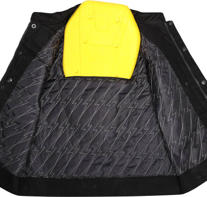 Thrashin Supply CO. Nightrider v2 Riding Vest - Black