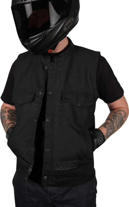 Thrashin Supply CO. Nightrider v2 Riding Vest - Black
